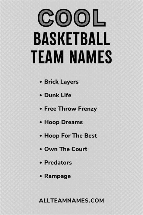 college basketball funny names|3v3 basketball team names.